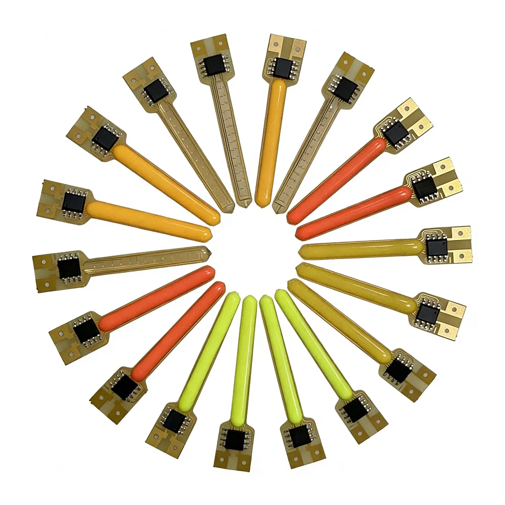 High Brightness LED Meteor Shower Flowing Water Lamp DC3V 59/70mm COB Filament Diodes Incandescent Light Parts Decoration