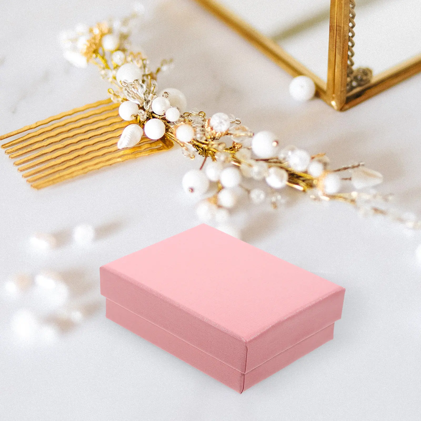 

10Pcs Premium Sturdy Jewelry Boxes Bulk Small Gift Boxes for Necklaces Earrings Rings Decorative Jewelry Packaging Gift Box Set