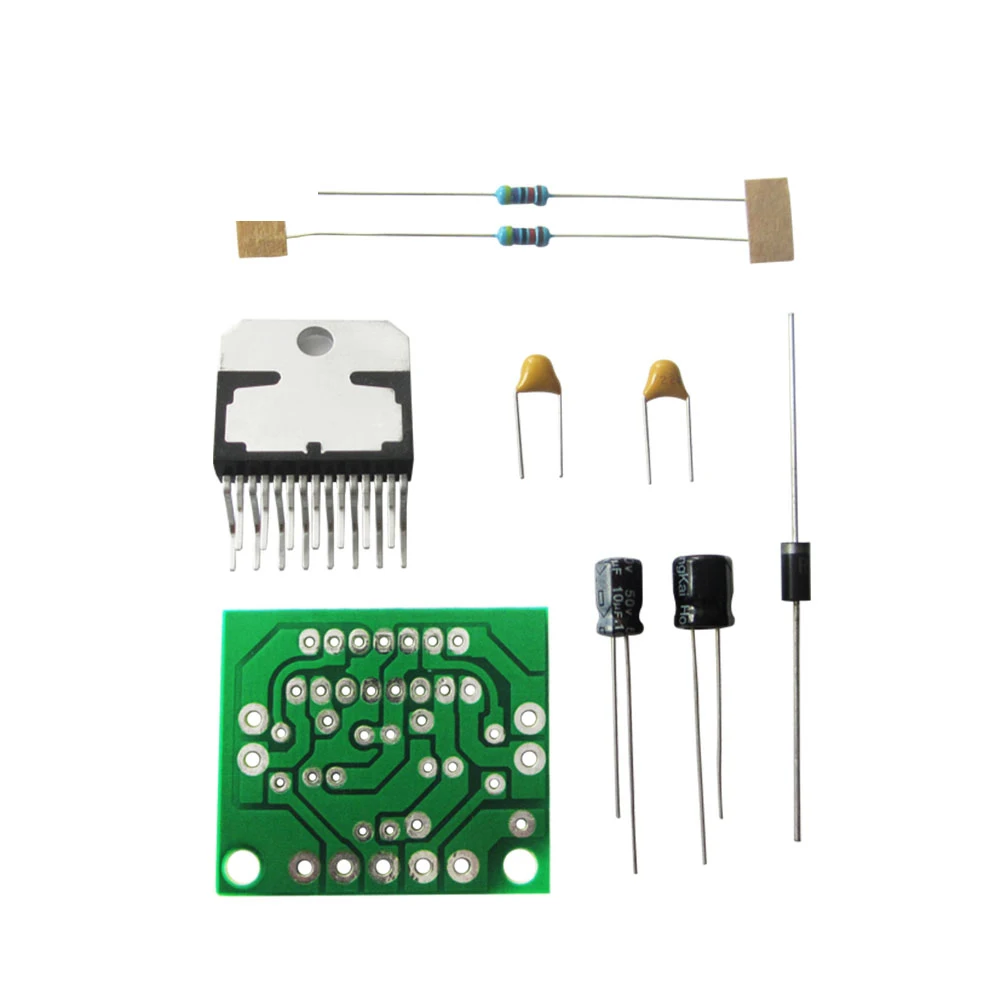 new 10pcs TDA7297 amplifier board spare parts dc 12v grade 2.0 dual audio encoding 15w electronic diy kit