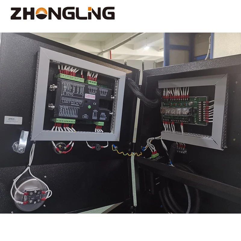 ZHONGLING  generator self starting control box generator control cabinet with auto start controllers synchronizing panel