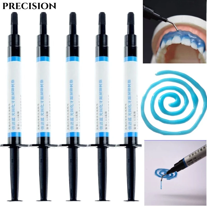 

Dental Composite Light Curing Gingival Barrier /Dental Gum Dam Gum Protector Gel Professional Protective Agent 1.5ML