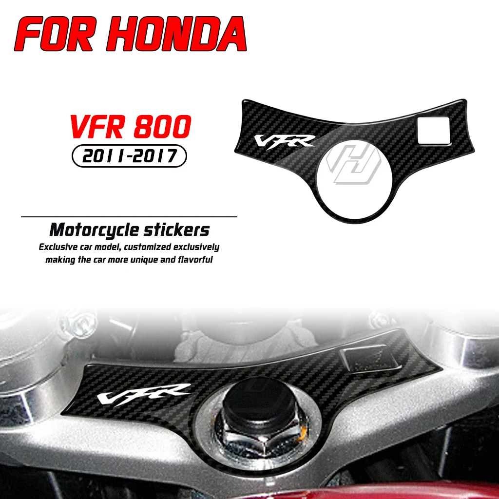 

Для Honda VFR 800 2002-2006 3D внешний вид из углеродного волокна три комплекта наклеек на заднюю защиту