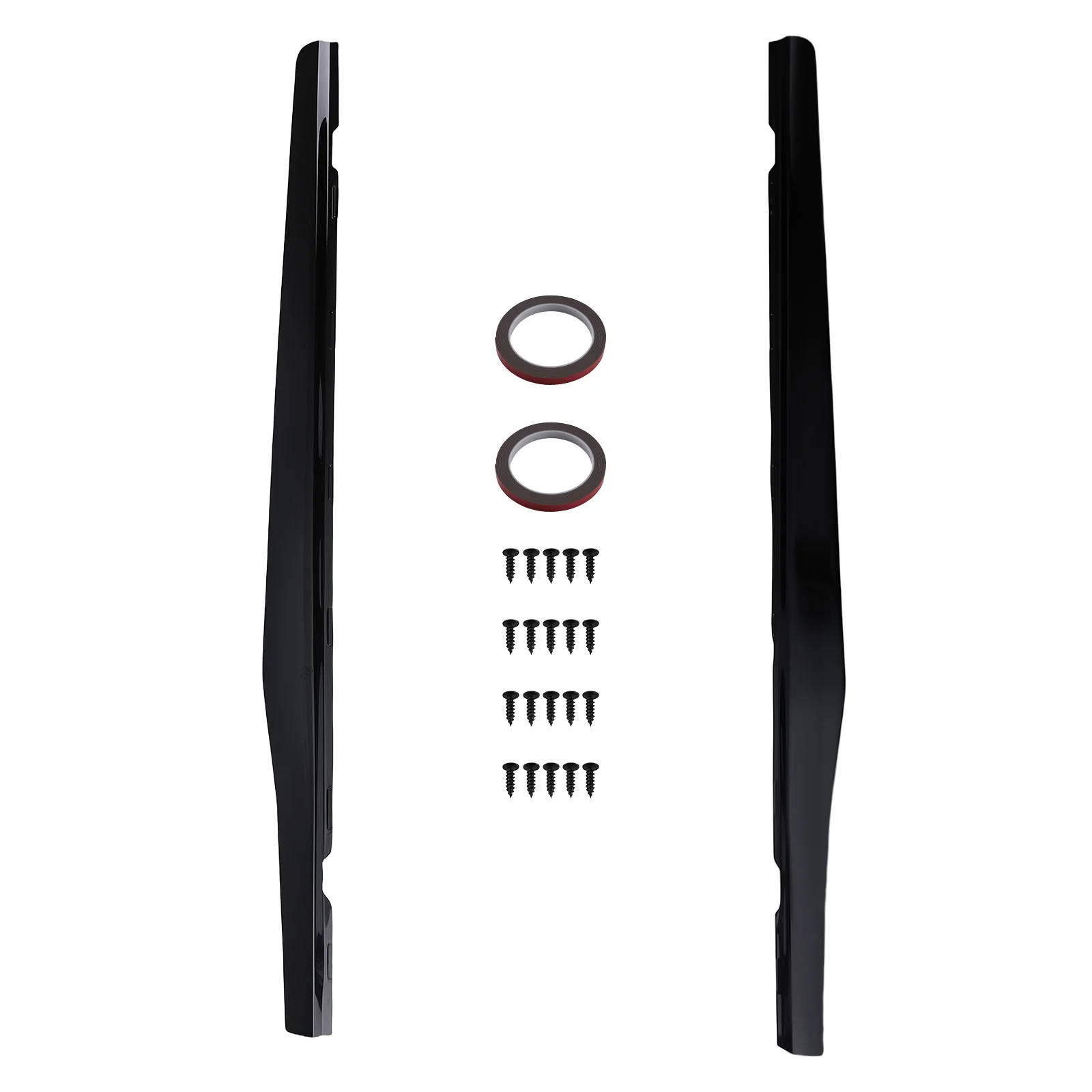 

Комплект черных накладок на пороги для Chevrolet Camaro SS LS LT 10-15, панели кузова из ABS-пластика