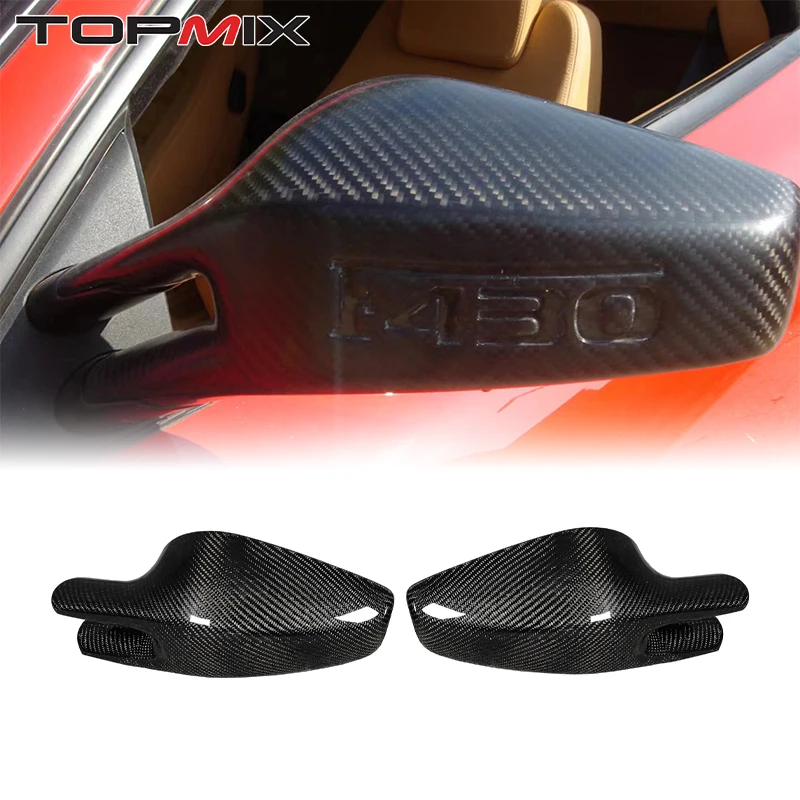 

High Quality Carbon Fiber Rear View Mirror Housing for 2004-2009 Ferrari F430 Upgraded Body Parts