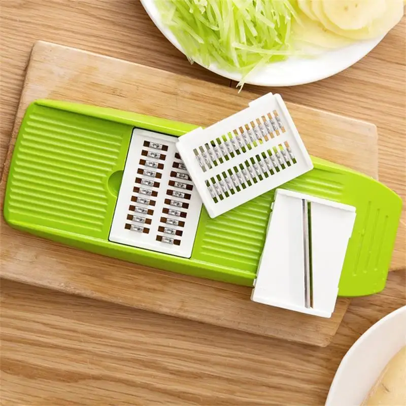 Mandoline Vegetables Slicer Grater Carrot Korean Cabbage Food Processors Manual Cutter Kitchen Accessories Tools with 3 Blades