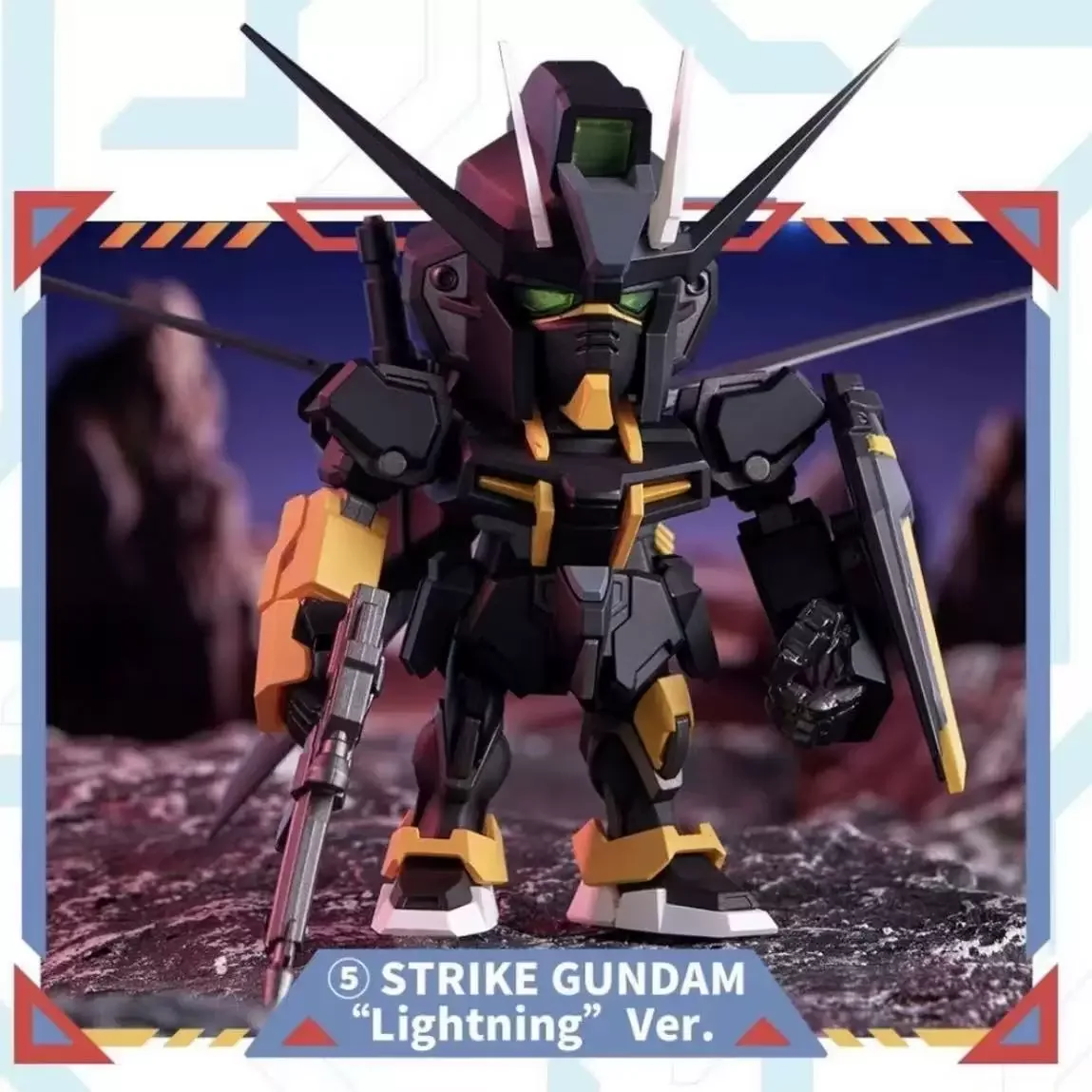 Genuine Bandai QMSV Mini Gundam SEED Strike Freedom Blind Box