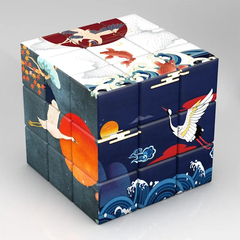 3x3x3 Magic Puzzle Cube Planet Astronaut Cube Children's Gifts Educational Toys