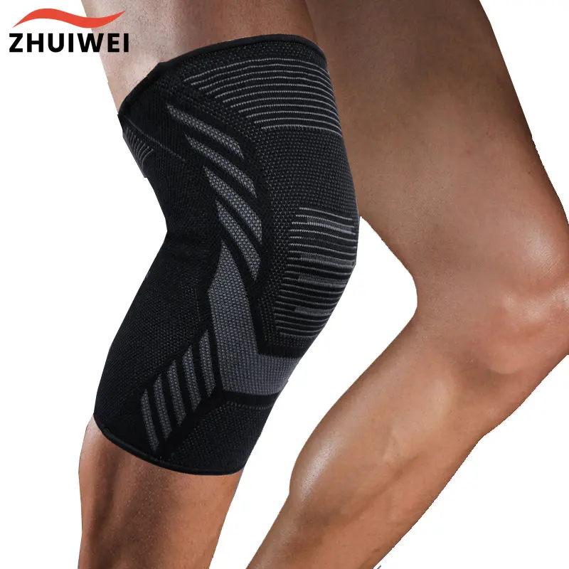 1 PCS Knee Pads Supports For Sports Brace Basketball Fitness Meniscus Patella Protection Kneepads Sports Safety Knee Sleeve