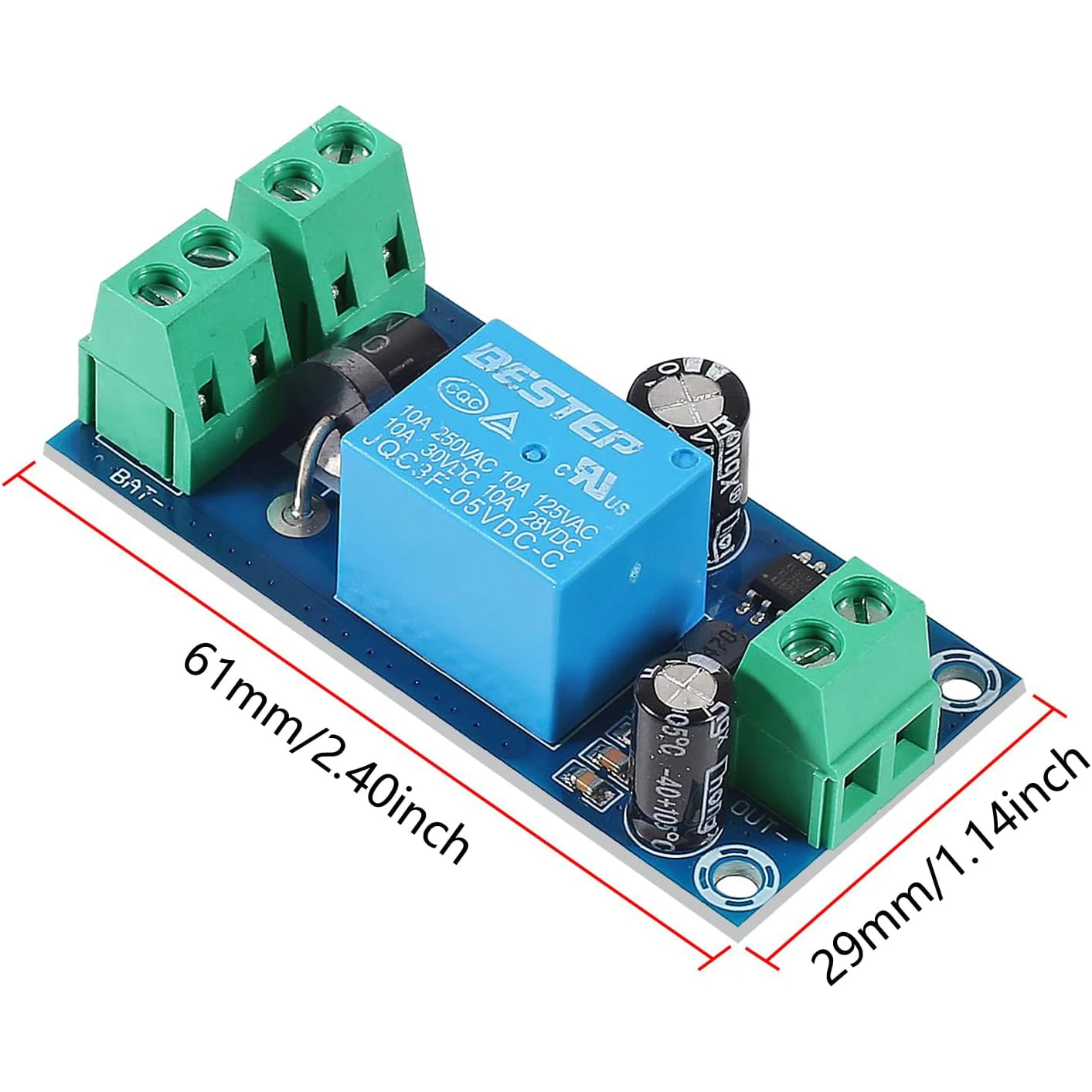 YX850 Power failure automatic switching standby battery lithium battery module DC 5V-48V universal emergency converter JY-850