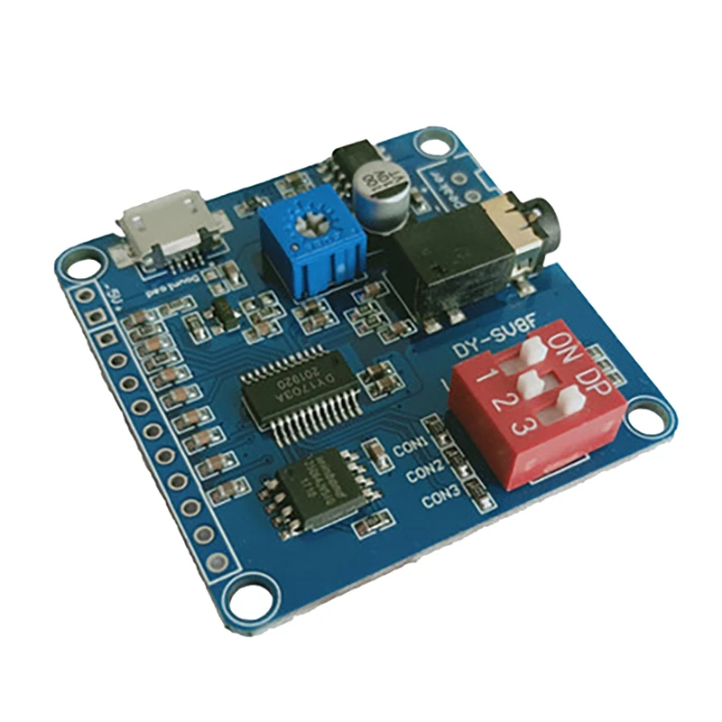 Arduinoの音声再生モジュール,mp3プレーヤーモジュール,uart ioトリガー,クラスd,ストレージフラッシュsd,tfカード,5w,8m, DY-SV8F