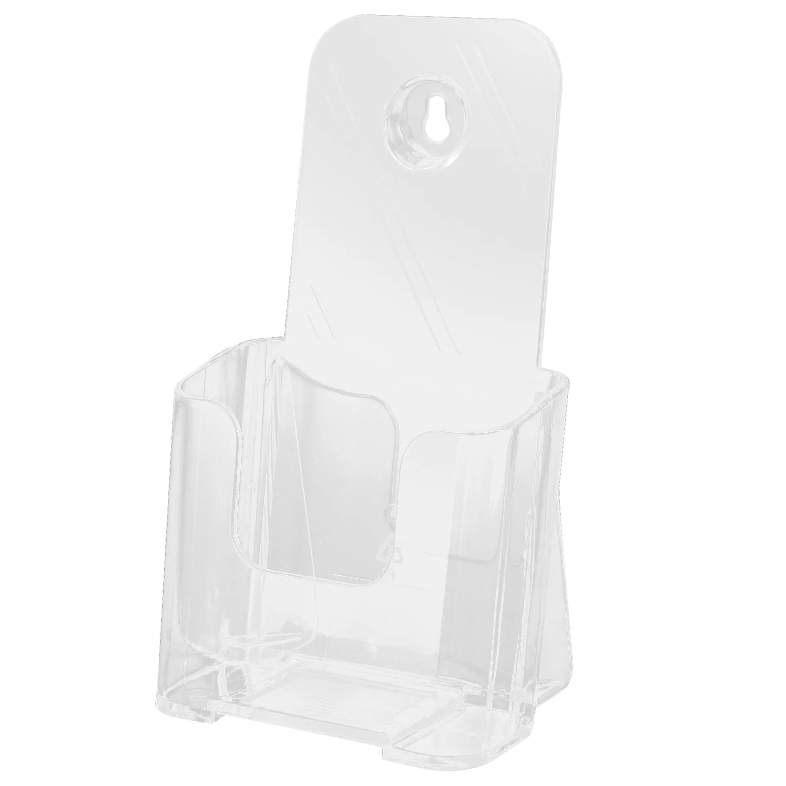 A6 Acryl Rack Dokument Karte Display Ständer für Büro Heimgebrauch Klare Broschüre Halter Menü Display Ständer Lagerung Rack