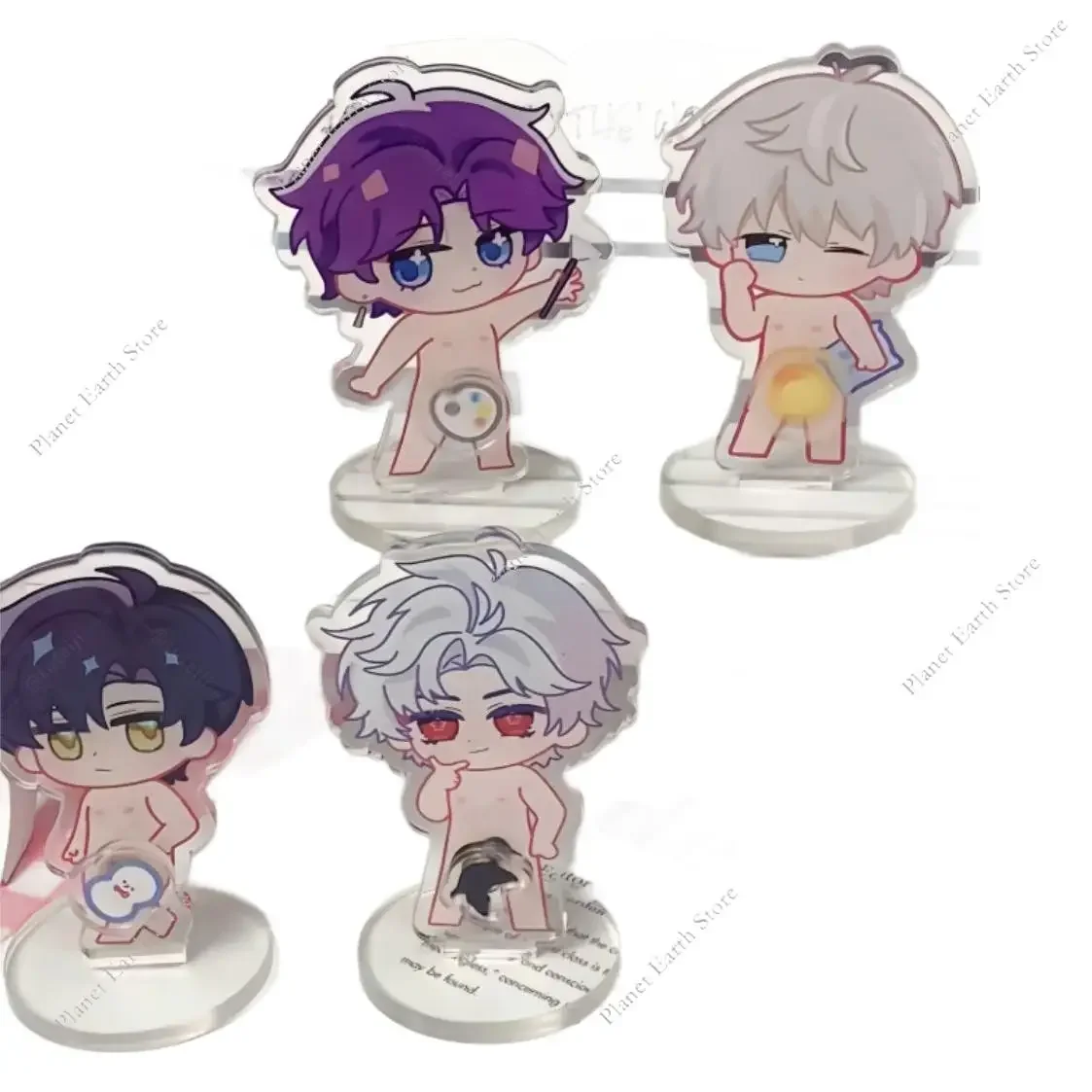 2025 لعبة الحب والمساحة العميقة سيلوس كزيفير زين رافاييل تأثيري الشكل حامل تدوير الدائمة لوحة حلية الكرتون الهدايا 1/4 قطعة