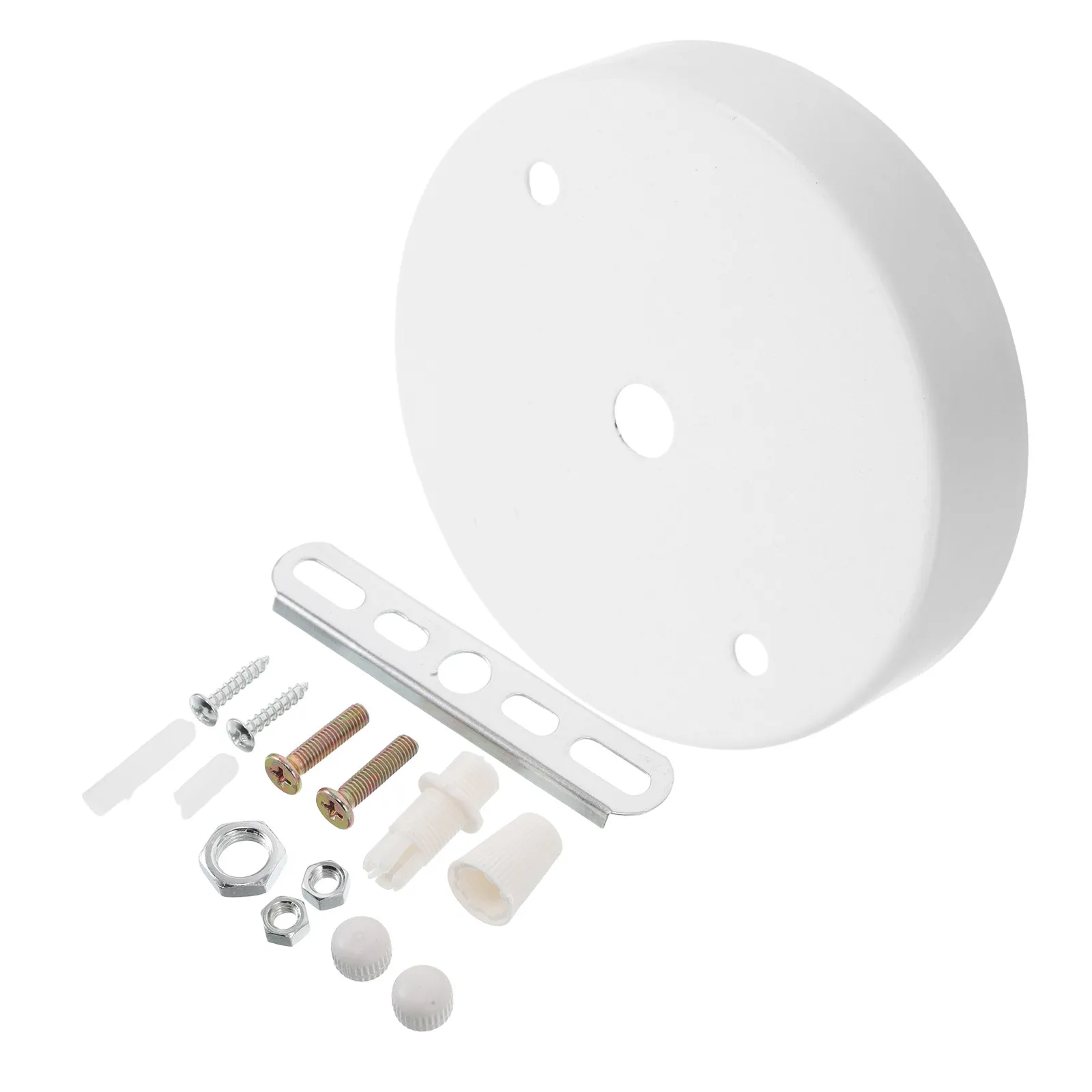 

DIY Pendant Light Ceiling Canopy Round Edge Decorative Ceiling Light Mounting Plate Chandelier Accessories Fitting Parts