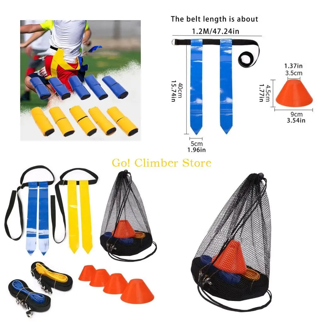 q84c-football-belts-and-flags-set-competition-training-waist-strap-flags-adjustable-football-belt-flags-training-equipment
