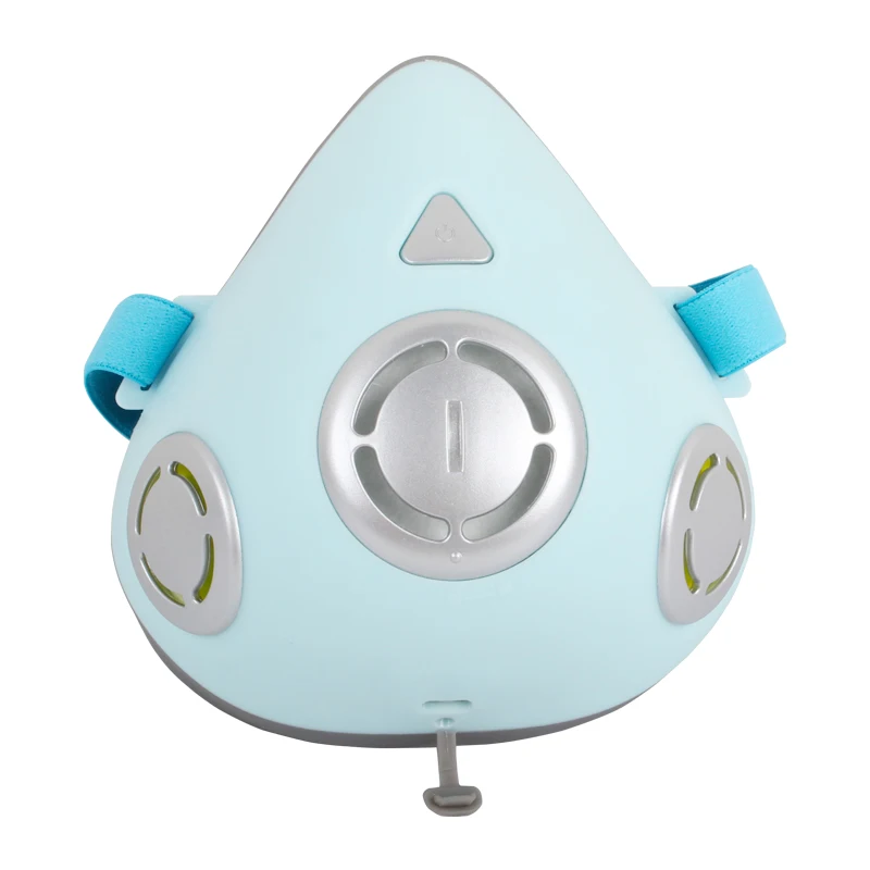 2024New Headworn Charging Intelligent Mask Breathing Valve Electric Mask Face Fresh Air Fan Small Portable Air Purifier