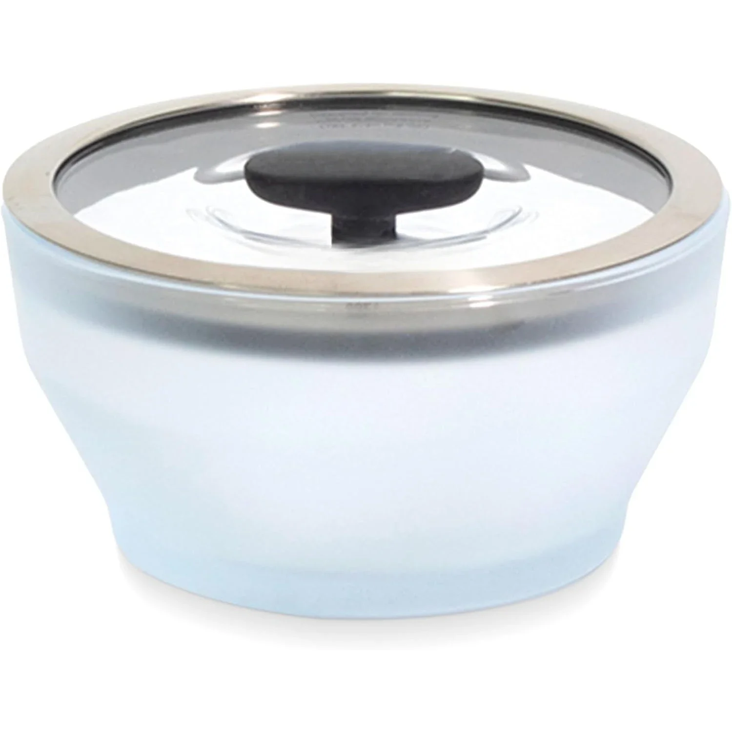 

Cookware Plastic-Free Microwave Dish, 2-Piece Medium Deep Glass Storage Container with Lid for Steaming, Roasting, Black Sesame