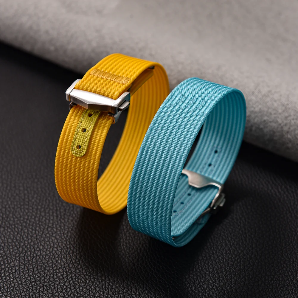 

Горячий высококачественный нейлоновый ремешок 20 мм для Omega X Swatch MoonSwatch Sport, водонепроницаемый складной ремешок с пряжкой, браслет для Seamaster