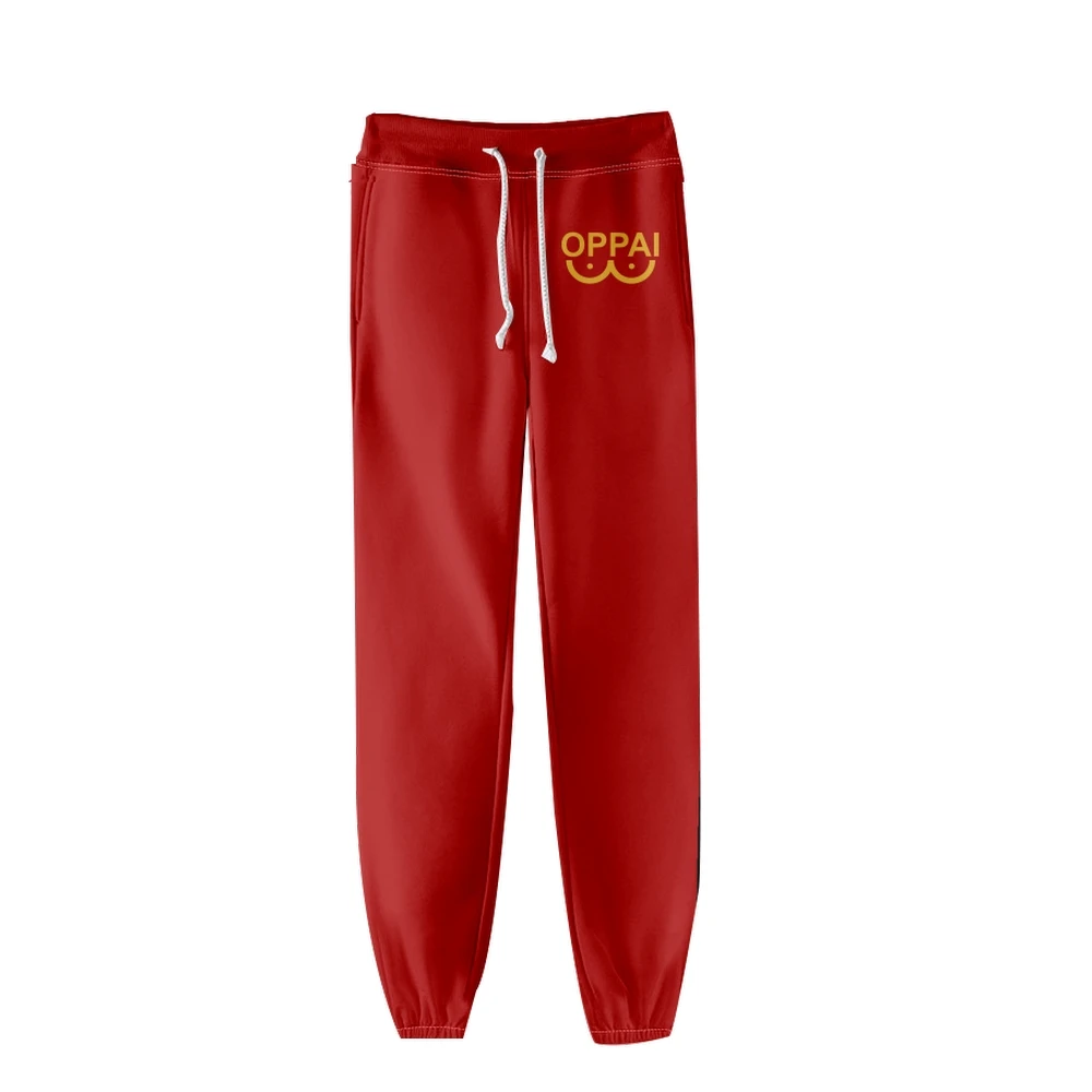 Pantalones con estampado Digital 3D de Anime Saitama Oppai, pantalones sueltos para niños, mujeres y hombres, pantalones de Halloween para niños, disfraz de Cosplay