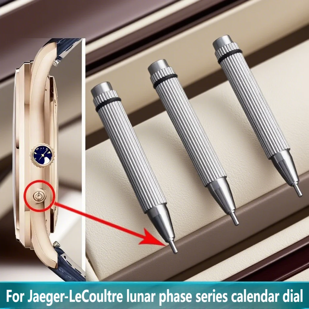 Para Blancpain Jaeger LeCoultre Longines Master ajuste de fase lunar aguja de calibración aguja superior pluma de ajuste de reloj