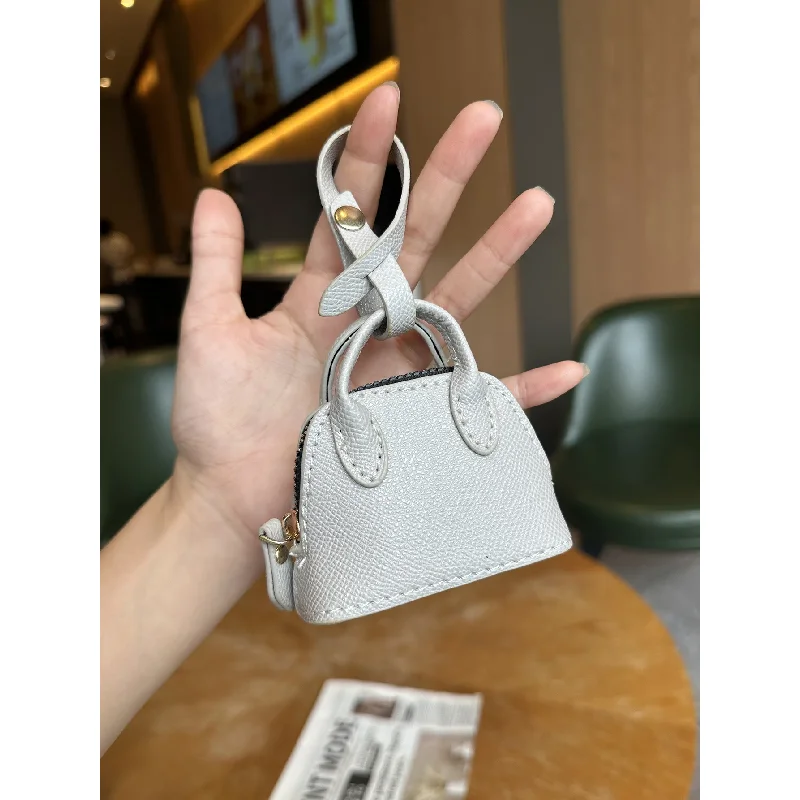 Mini Shell Wallet for Women Versatile Fashion Coin Purse Earphone Bag Storage Women's Small Bag Pendant