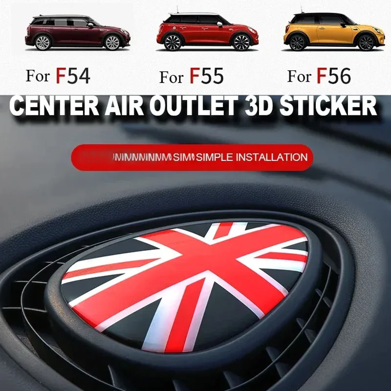 

Подходит для Mini Cooper F54 F55 F56 F57, вентиляционные отверстия для кондиционера, наклейки на центральную консоль, аксессуары для вентиляционной крышки приборной панели