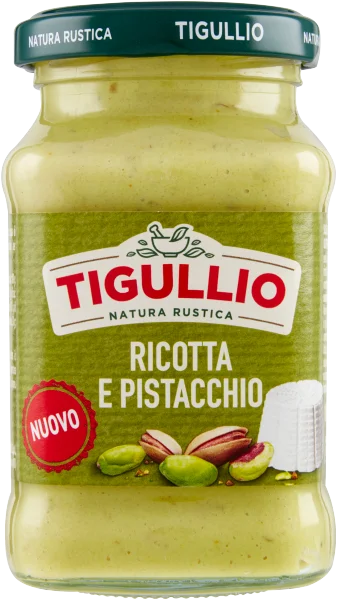 Sughi ricotta e pistacchio sauce 190g-tigullio
