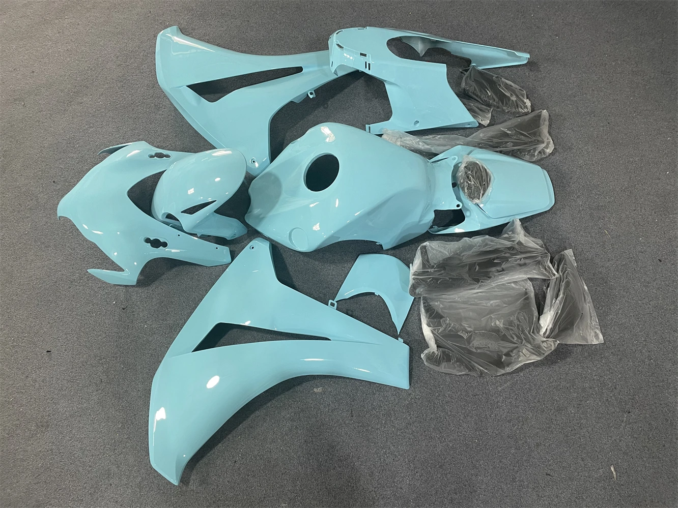 Motorcycle fairing  Suitable for CBR1000RR 2008 2009 2010 2011 Body fairing for motorcycles Blue color Motorcycle shell