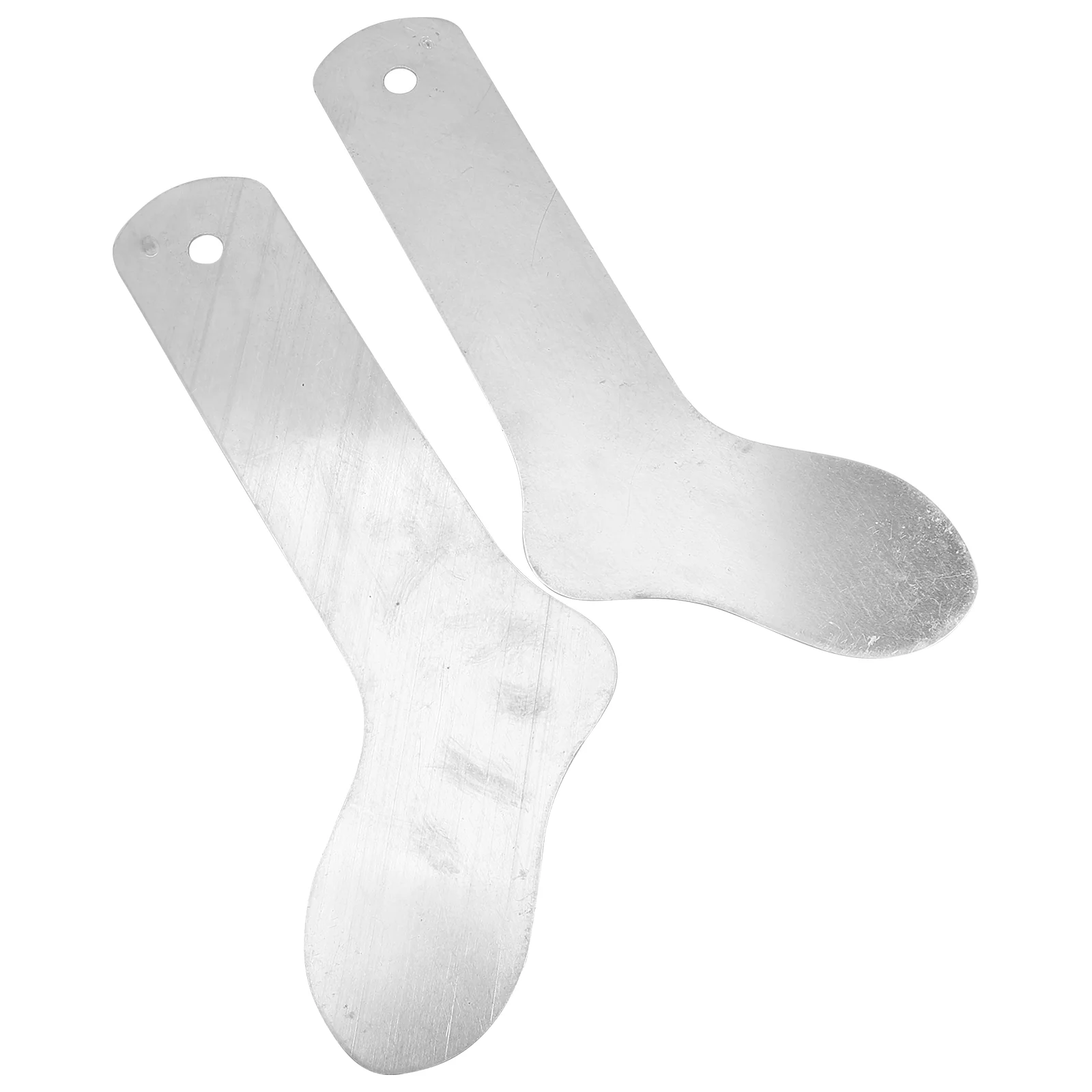 2 Pcs Sock Shaping Board Socks Organizing Tool Holder Metal Organizer Aluminum Jigs Boards