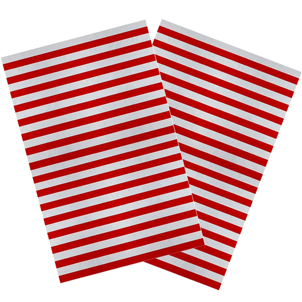 

Striped Tablecloth Christmas Decor Reusable Waterproof Rectangle Tablecloths for Party Holiday Picnic Circus Decoration