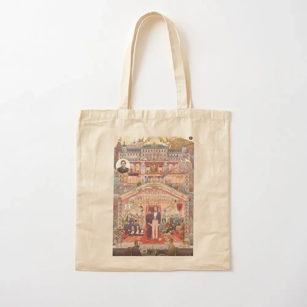 The Grand Budapest Hotel (HQ) Tote Bag cute pouch bag tote bags men Women bags