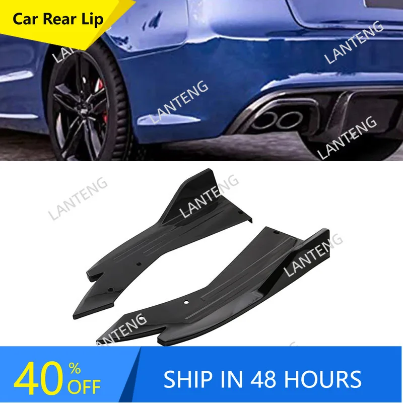 

Задний бампер автомобиля, диффузор, сплиттер, спойлер, комплект кузова для A-UDI A3 A4 A5 A6 A6 A7, крылышки, боковое расширение, защита от царапин