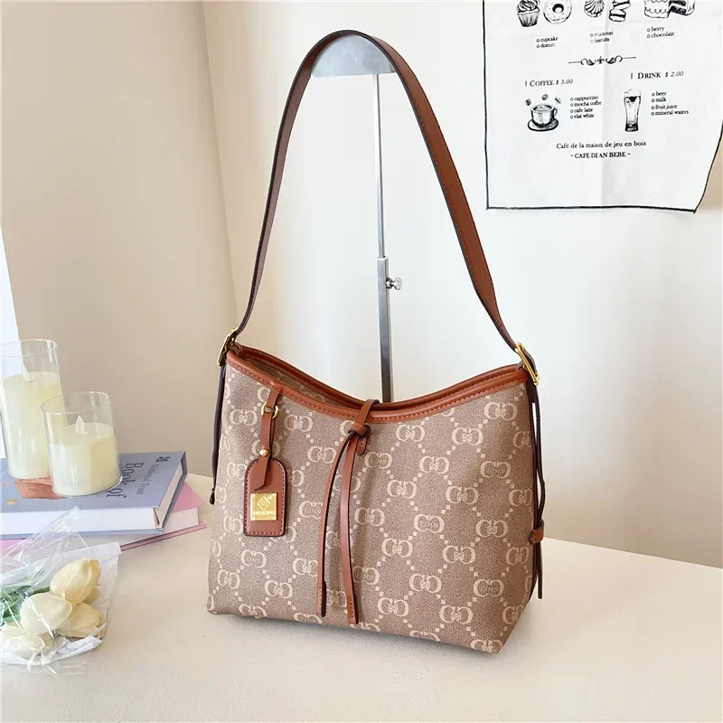

Popular Classic Elegant Handbags Leather For Women, Famous Designer Crossbody Shoulder Bag Tote With Secure Closure System
