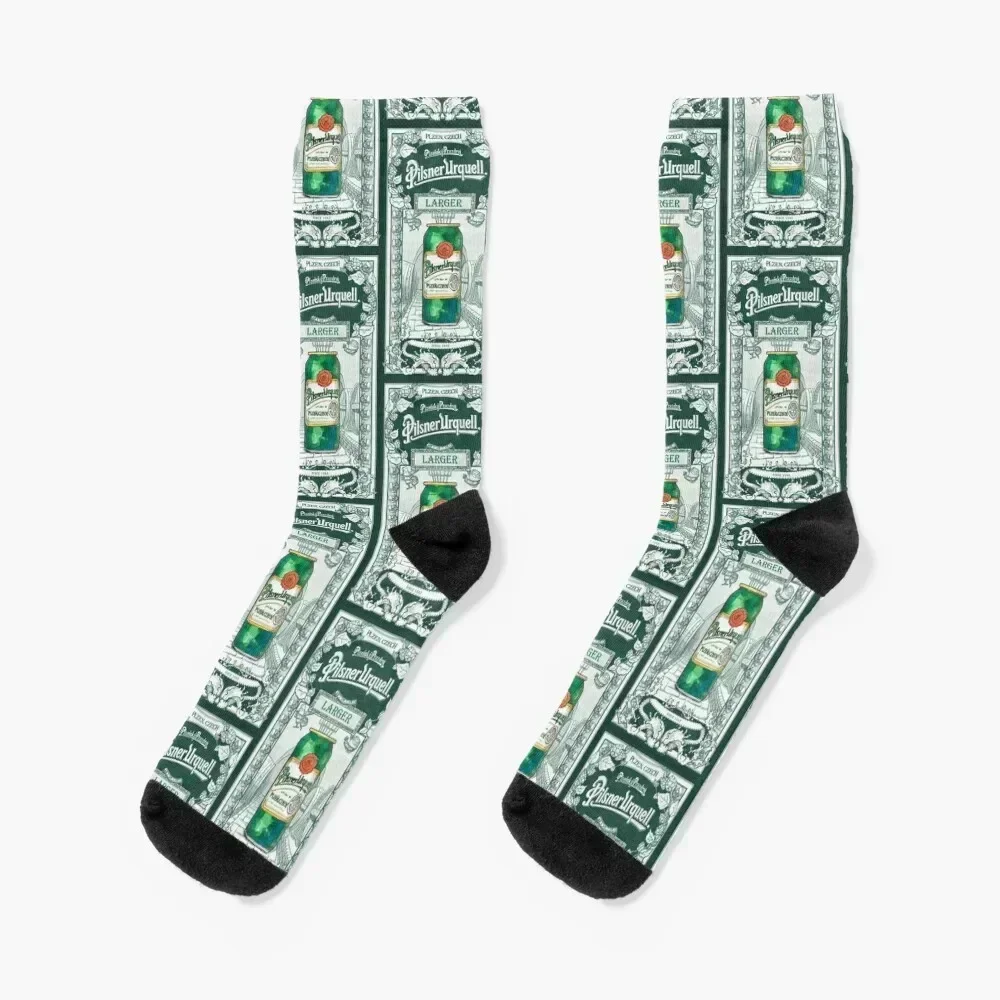 

Pilsner urquell beerr pilsen Socks fashionable japanese fashion essential cool Woman Socks Men's