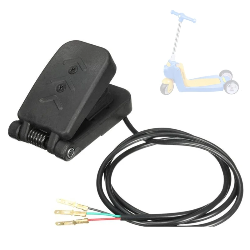 G99F Motorcycles Electric Scooter Foot Throttle Pedal Accelerator Fit for Go-Kart ATV Scooter E-Bike 4 Wheel Bike Automobiles