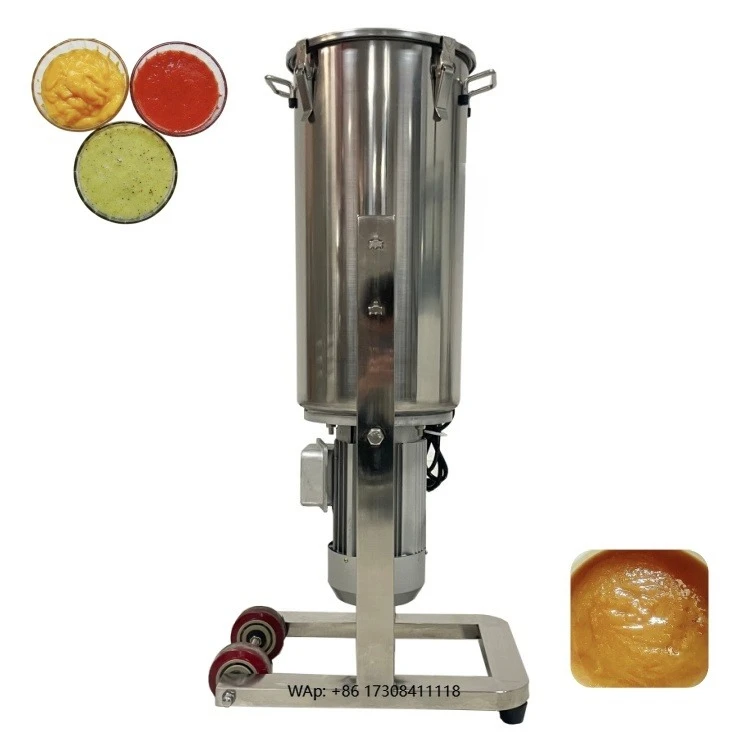 

Commercial Multifunctional Fruit Blender Large Vegetable Onion Garlic Ginger Chopper Blender 220V Nuts Corn Tomato Pulp Maker