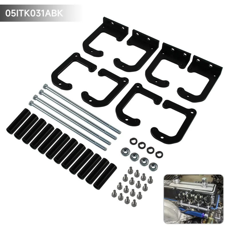 

Remote Mount LS Swap Truck LQ4 LQ9 Billet Aluminum LS Remote Mount Coil Relocation Brackets D585 LSX Swap Heat Sink