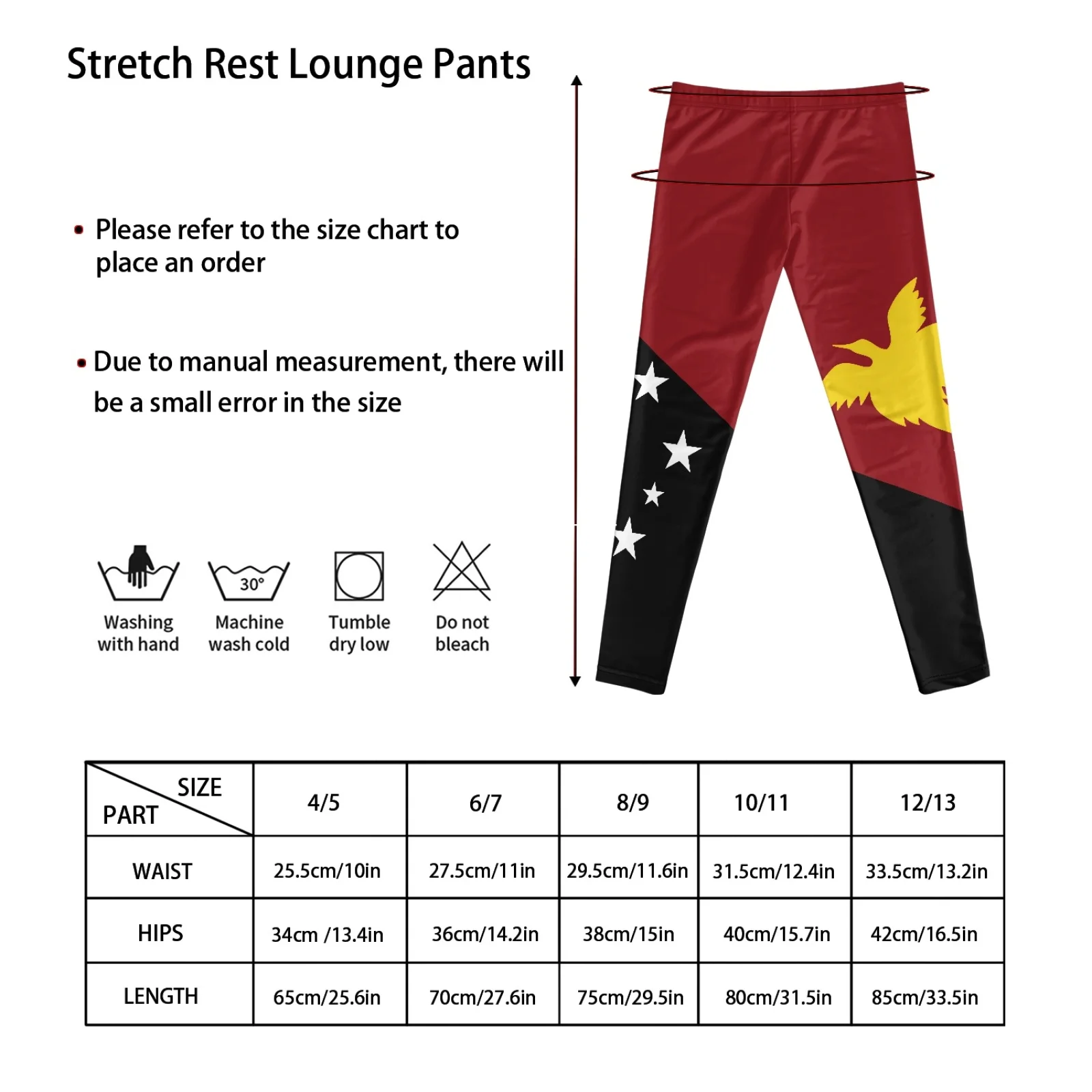 Leggings de polynesse pour filles, pantalons Sexy à la mode pour garder au chaud, imprimés de tatouages, 82% Polyester + 18% élasthanne, automne/hiver, 5-13