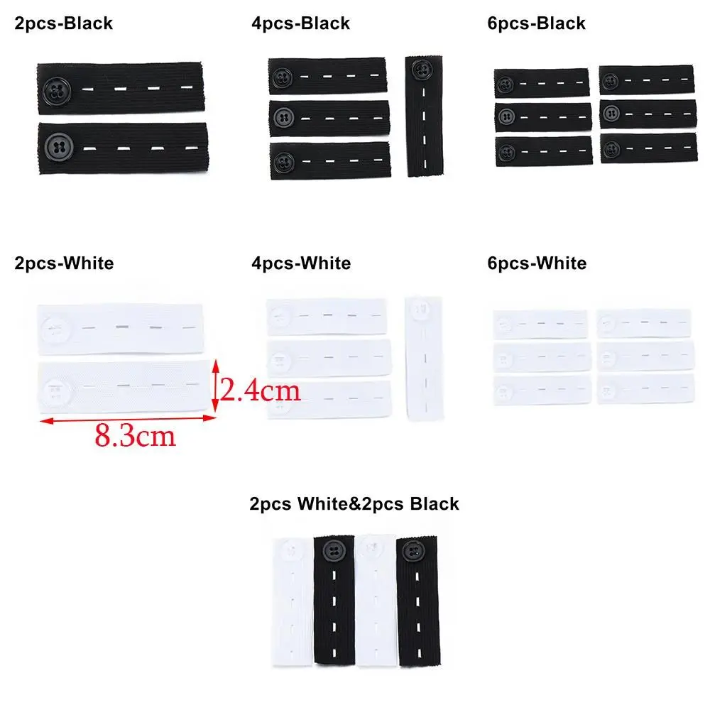 Hot Unisex Waist Band Pant Extender Belt Tight Trousers Jeans Skirts Maternity Button Hooks Washable Gadgets Garment Accessories