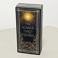 Kinner Tarot Deck A Cosmically Inspired Hand-drawn Complete 78 Card Traditional Tarot Deck In Spanish Espanol Language