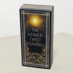 Kinner Tarot Deck A Cosmically Inspired Hand-drawn Complete 78 Card Traditional Tarot Deck In Spanish Espanol Language
