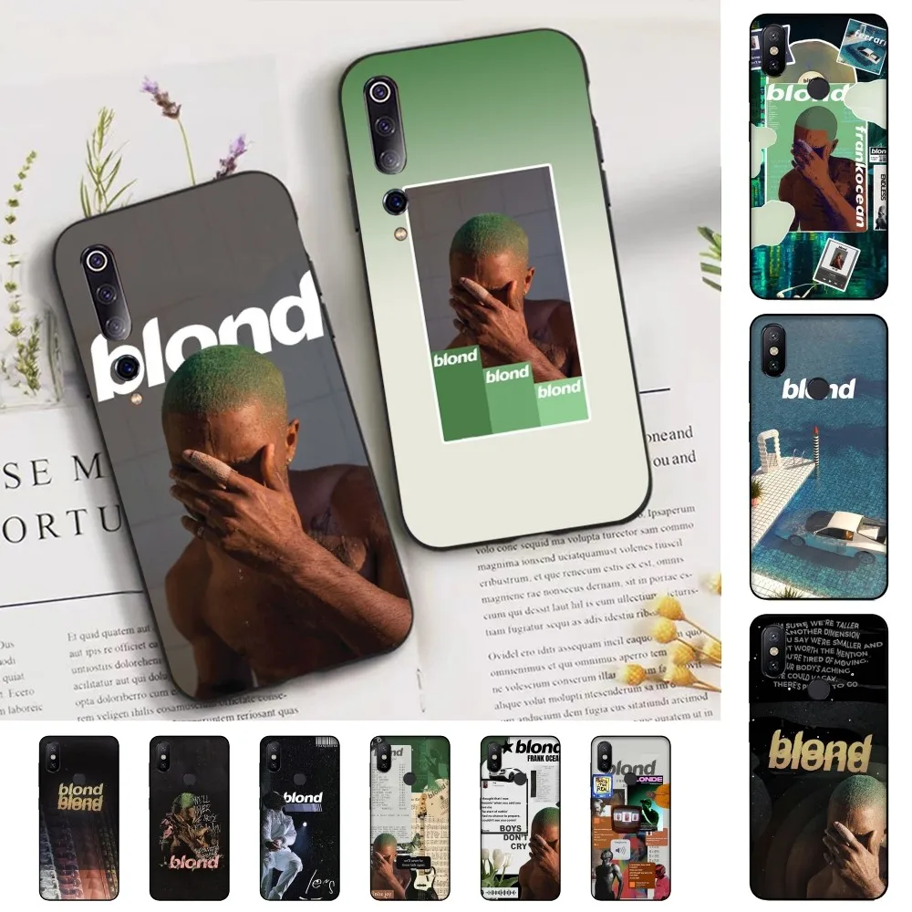 Frank Blonde Oceans Phone Case For Xiaomi Mi 5X 8 9 10 11 12 lite pro 10T PocoX3pro PocoM3 Note 10 pro lite