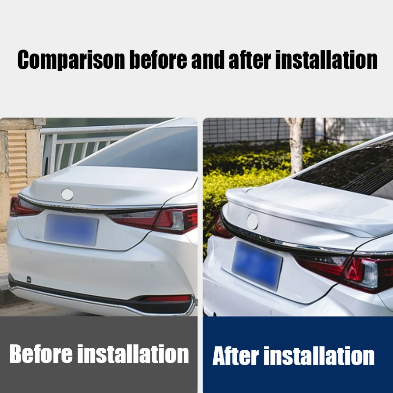 For Lexus ES200 tail wing ES260ES300h modified high-end sports tail wing accessory decoration