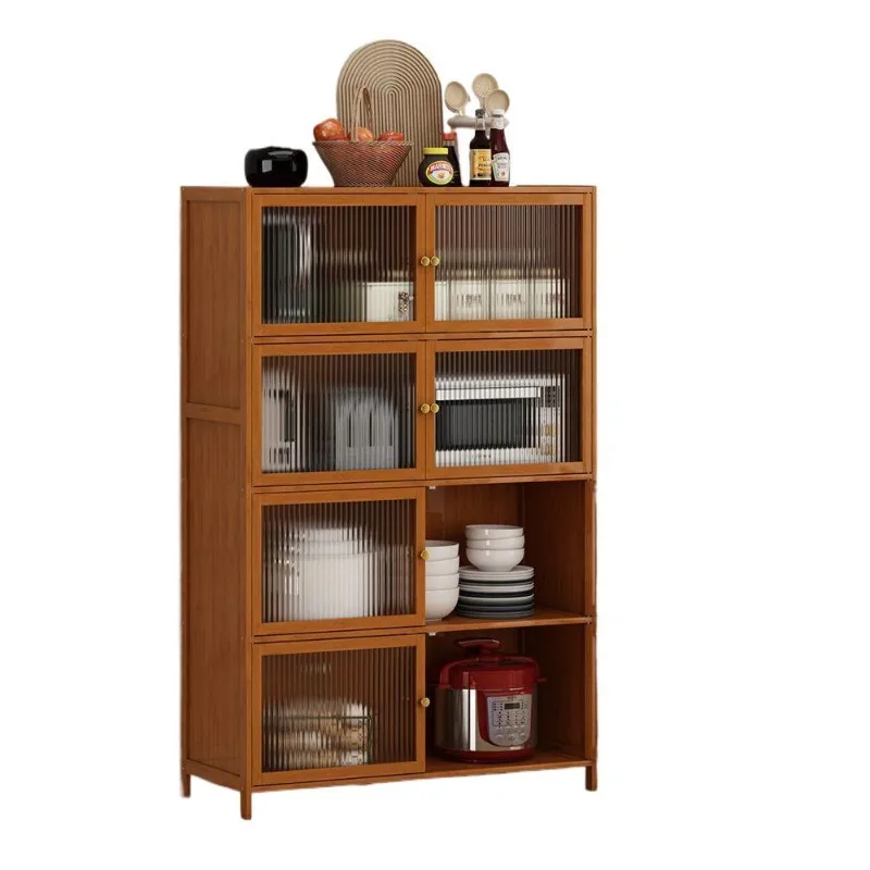 

Household multi-layer floor-to-ceiling thickened lockers, side storage racks, kitchen st