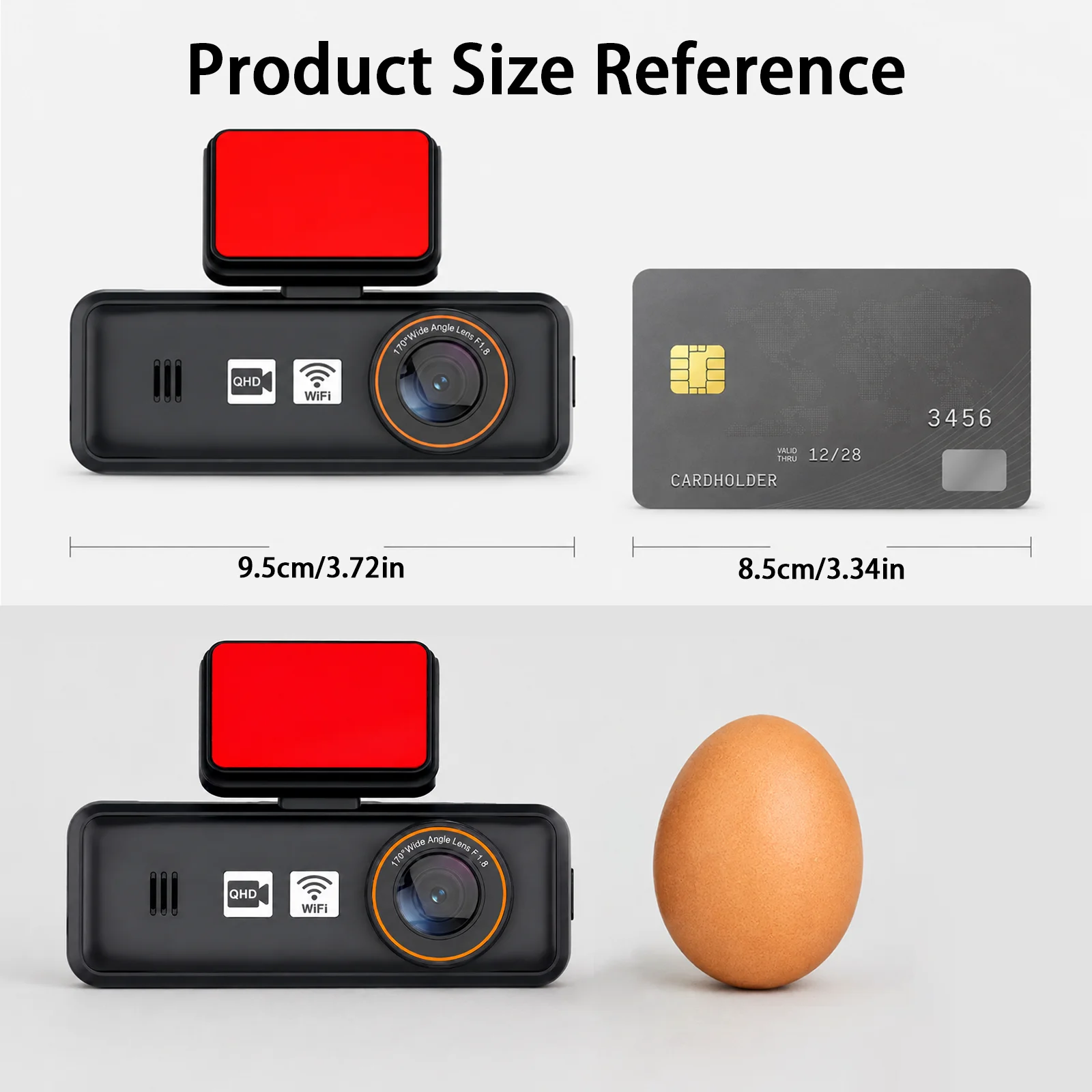 QOZ 6/10M 1080P HDR Car Reverse Camera Night Vision Waterproof Auto Backup Monitor Color Image For Aprilboy DVR Dashcam