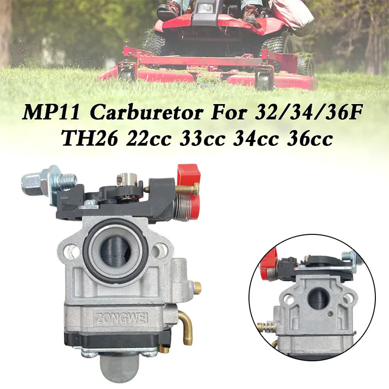 MP11 Carburetor Carby Fit Kawasaki TH23 TH26 TH34 Kaaz Oleo Mac BV162 23CC 25CC 26CC 33CC 35CC 2 Stroke Blower Trimmer