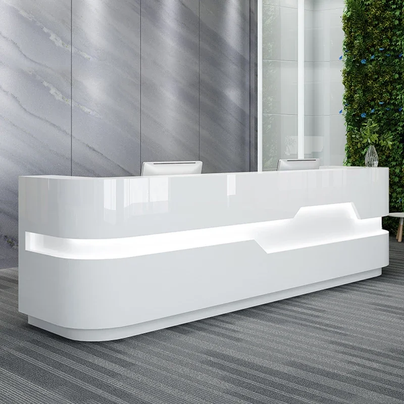 Lectern Office Reception Desk Counter Restaurant Beauty Banco Salon Reception Desk Luxury Podium Empfangstheke Bar Furniture