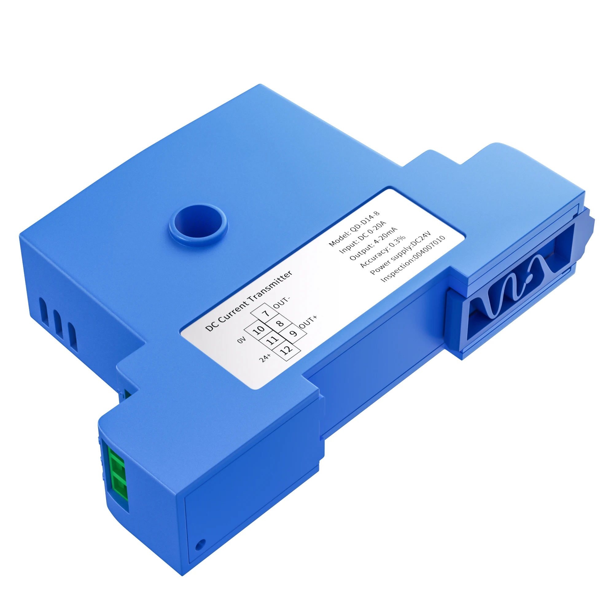 Bild 7: 10A 20A 30A 50A 100A 500A 4-20mA 0-5V RS485 Stromsensor Wandler 22mm 12mm DIN-Schiene Stromsender Sensor