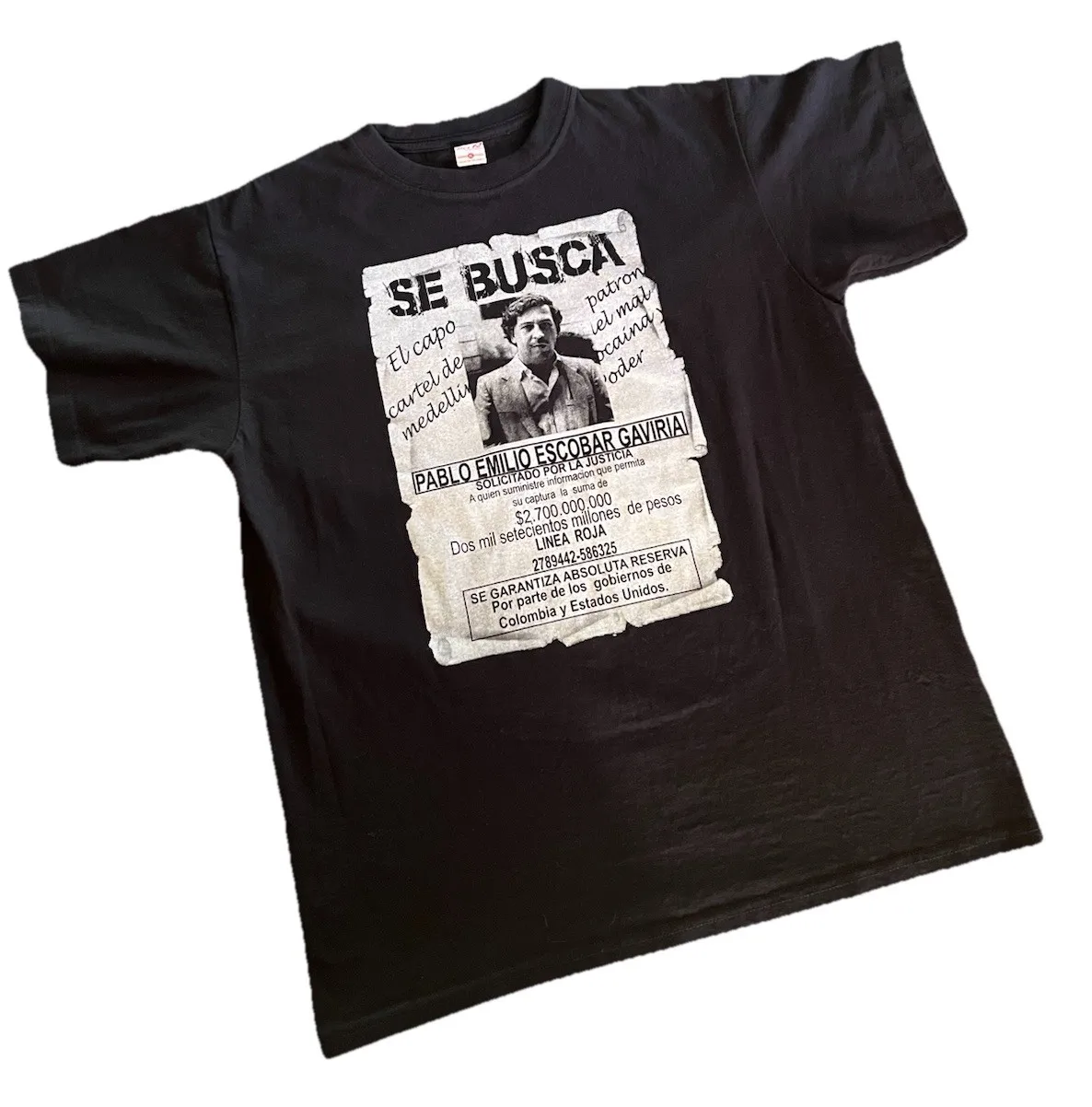 Escobar: La Camiseta Personalizada que Combina Estilo y Personalidad