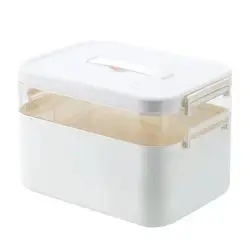 PP Strong And Non-toxic Medicine Storage Box For Safe Medication Storage Practical First Aid Box