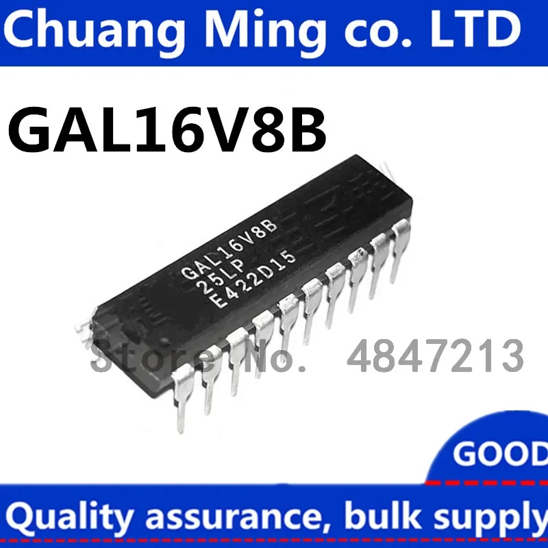 Free shipping 10pcs/lots GAL16V8B-15LP GAL16V8B-25LP GAL16V8B GAL16V8 16V8B DIP-20 In stock!